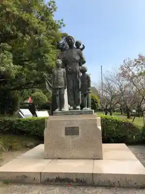 鹿児島縣護國神社の像