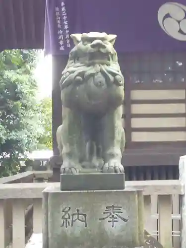 野々宮神社の狛犬