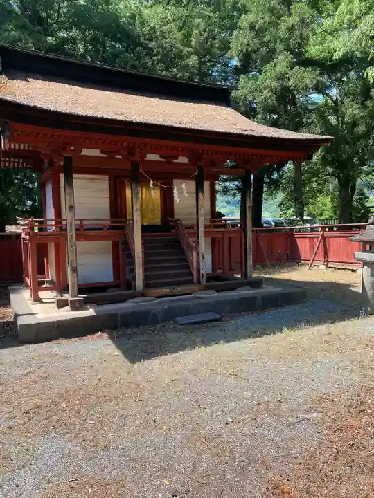 大井俣窪八幡神社(山梨県)
