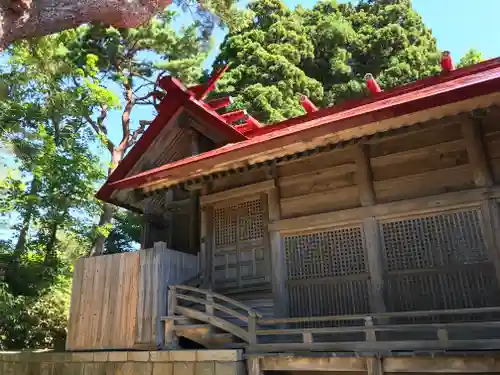 松前神社の本殿