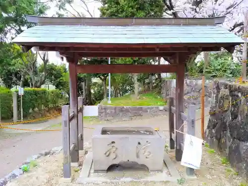 大山祇神社（萩大山祇神社）の手水舎
