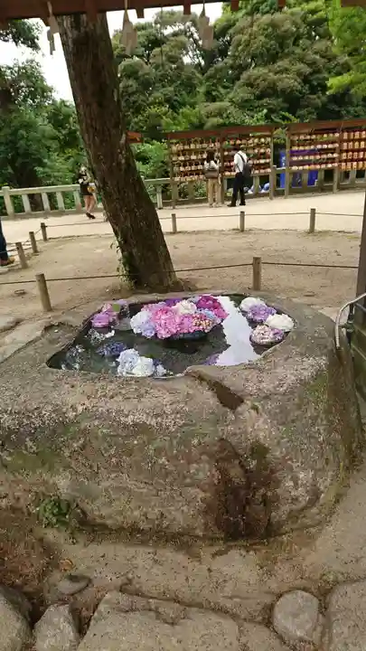 宝満宮竈門神社の手水舎