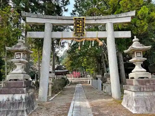 大嶋神社奥津嶋神社の鳥居