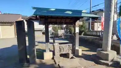 稲荷神社の手水舎