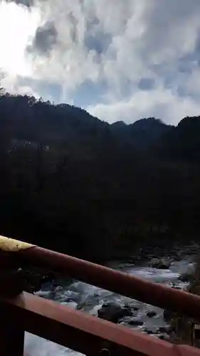 神橋(二荒山神社)の自然