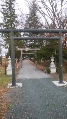 上常呂神社の鳥居