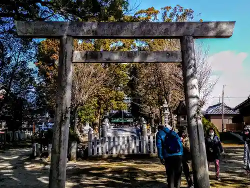 白髭社の鳥居