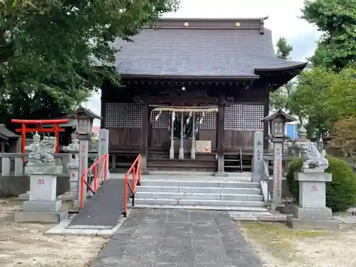 八條八幡神社の本殿