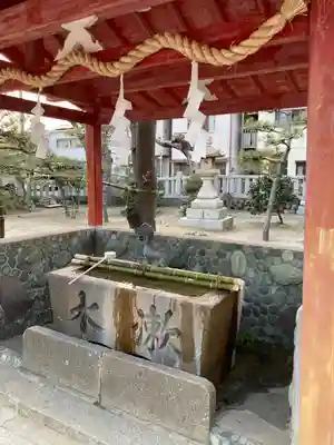 伊弉冊神社の手水舎