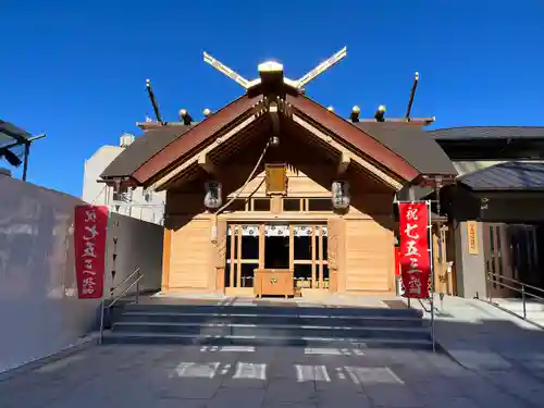 駒込妙義神社の本殿・本堂