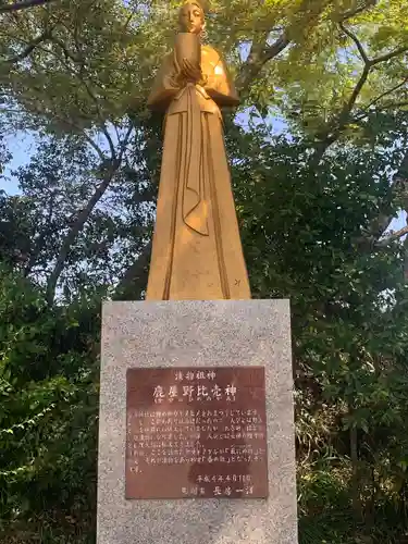 萱津神社の像