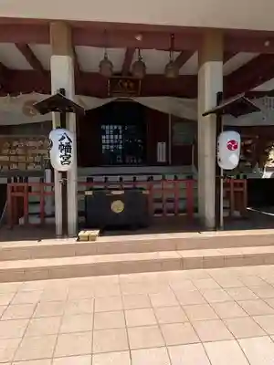 前橋八幡宮の本殿・本堂