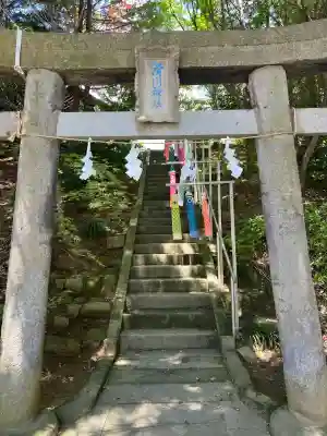 滑川神社 - 仕事と子どもの守り神(福島県)