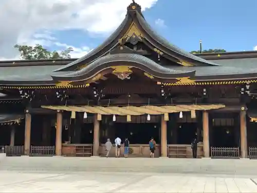 寒川神社の本殿・本堂