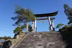 木幡山隠津島神社(二本松市)の鳥居