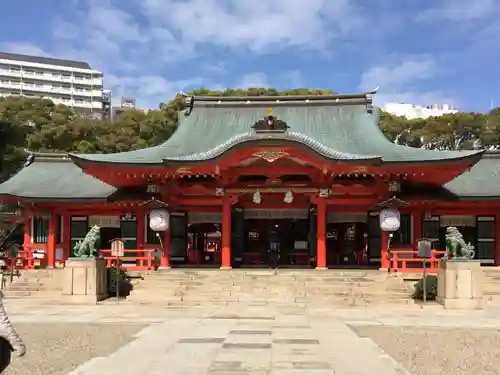 生田神社の本殿・本堂