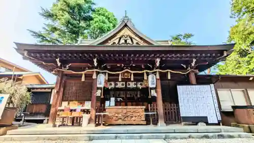 鳩ヶ谷氷川神社の本殿