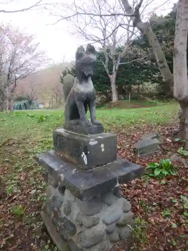 鷲別神社の狛犬