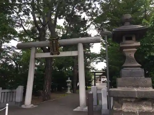 篠路神社の鳥居