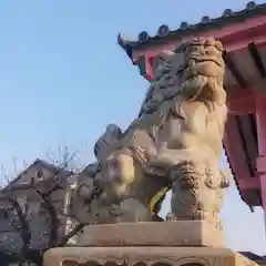 神明社（草部神明社）の狛犬