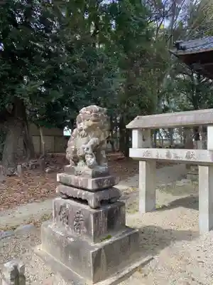 日吉社（丹陽町）の狛犬