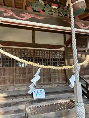 小川温泉神社の本殿