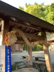 新羽杉山神社の手水