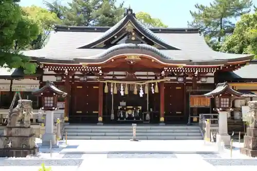 辛國神社の本殿