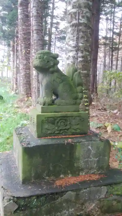 中頓別神社の狛犬