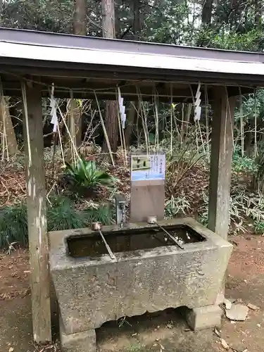 胎安神社の手水舎