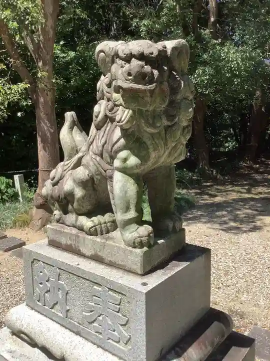 和爾良神社(猪子石原)の狛犬