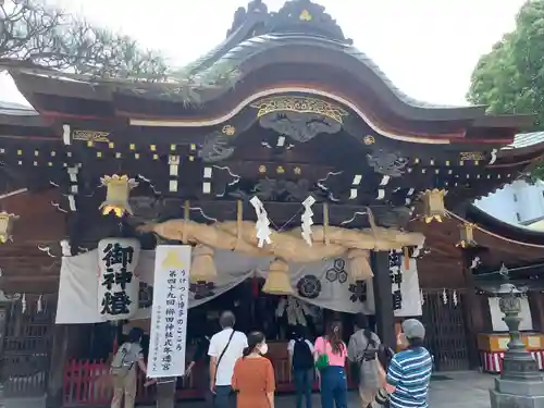 櫛田神社の本殿