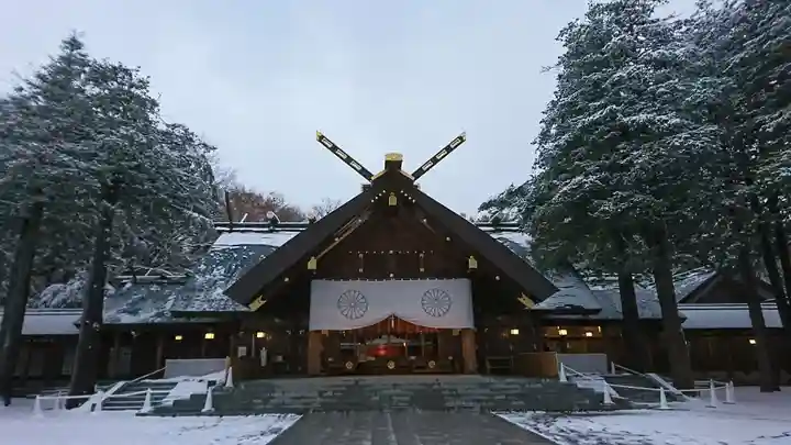 北海道神宮の本殿・本堂