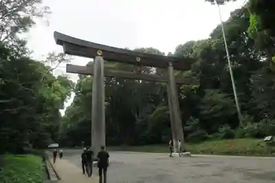 明治神宮の鳥居