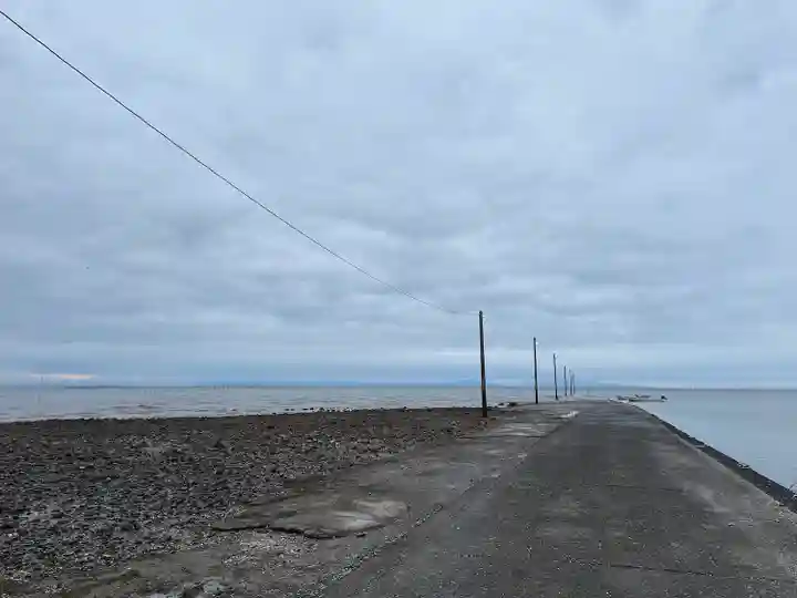 大魚神社の周辺