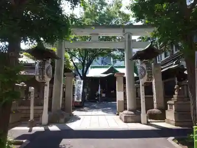 鐵砲洲稲荷神社の鳥居