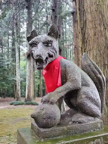 大田原神社の狛犬