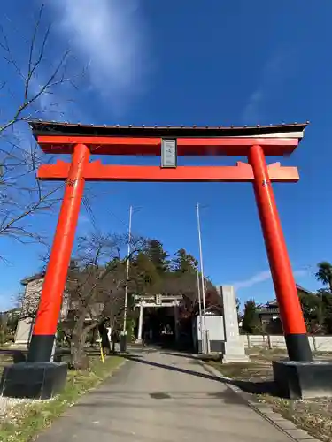 鹿嶋神社の鳥居