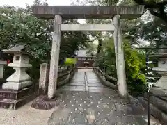 諏訪神社の鳥居