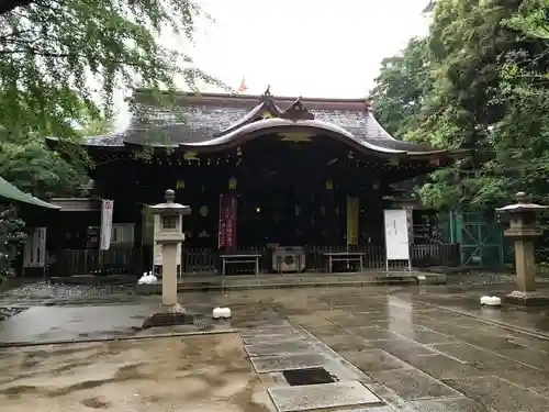 渋谷氷川神社の本殿・本堂