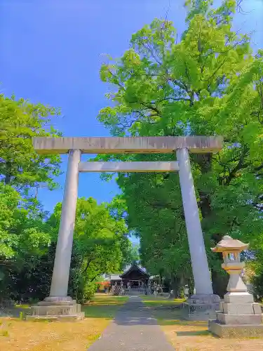 神明社（開明神明郭）の鳥居