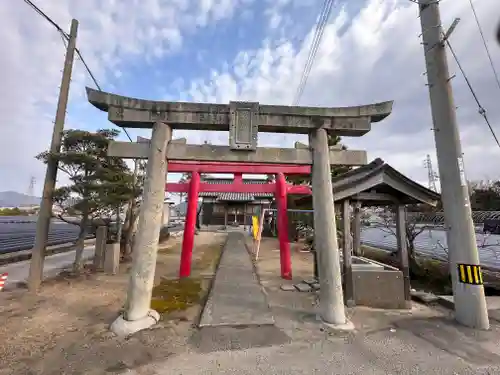 稲荷神社の鳥居