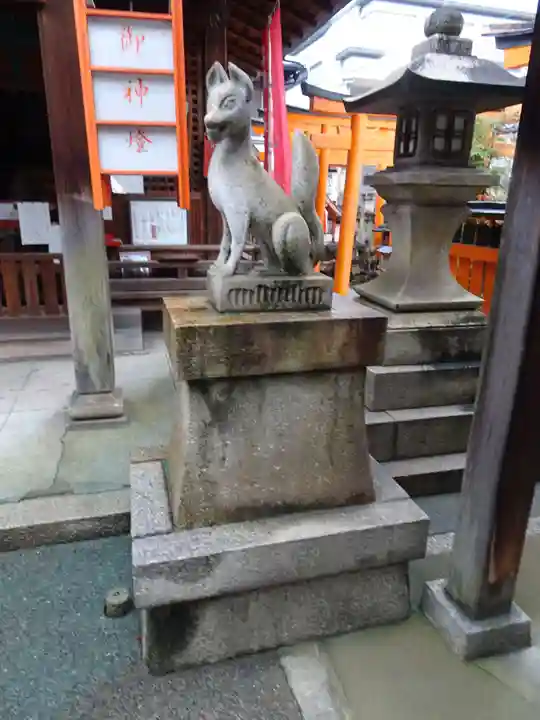 御辰稲荷神社の狛犬