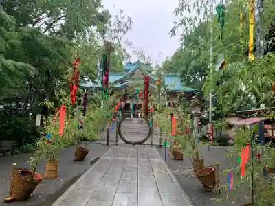 多摩川浅間神社のお祭り