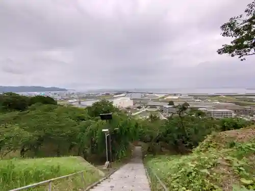 鹿島御児神社の景色