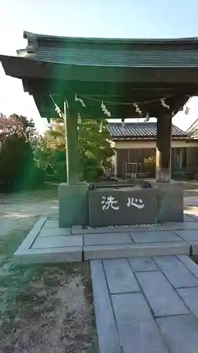 赤城神社の手水舎