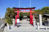 八柱社の鳥居