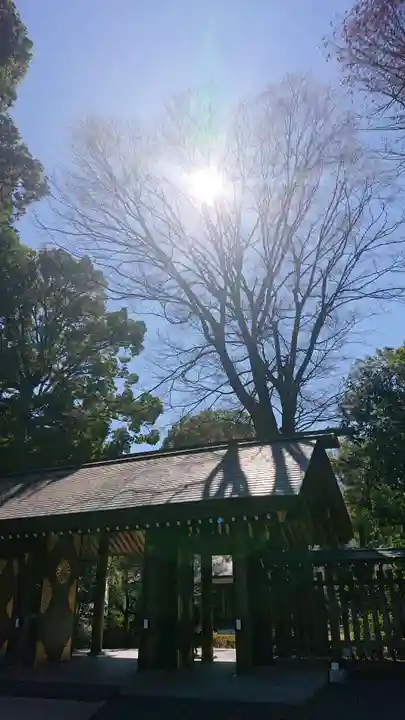 阿佐ヶ谷神明宮の山門・神門