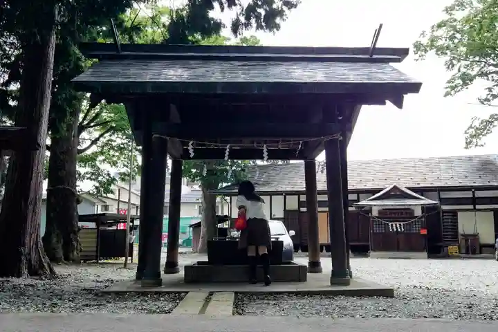 印鑰神明宮の手水舎