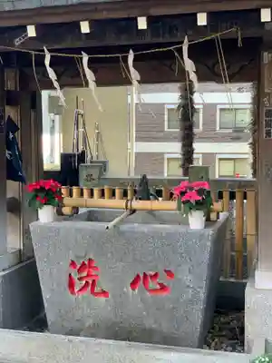 高円寺氷川神社の手水舎
